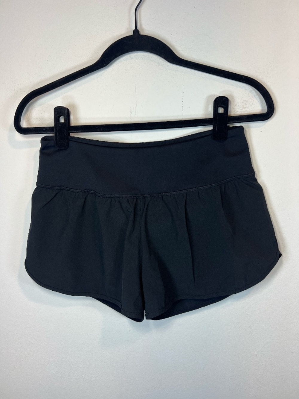 Zyia Active Running Shorts Black Lined Lightweight Athletic Sporty Gym Sz Medium